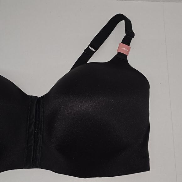 Cacique Black Front-Close No-Wire Bra Size 42 DDD NWOT - Picture 4 of 16
